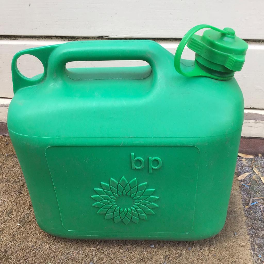 Jerrycans benzine 5 liter, Ophalen, Gebruikt
