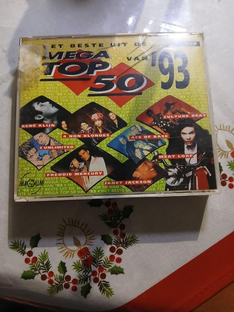 Mega Top 50 '93 CD - Het Beste Uit 1993, Cd's en Dvd's, Cd's | Verzamelalbums, Ophalen of Verzenden, Gebruikt
