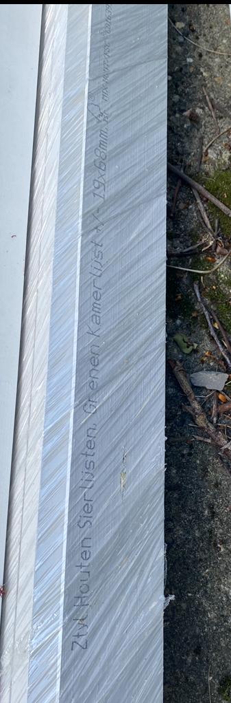 7 keer Grenen Kamerlijst 19x68mm - ZWK Houten Sierlijsten, Ophalen, Minder dan 25 mm, Grenen, Overige typen