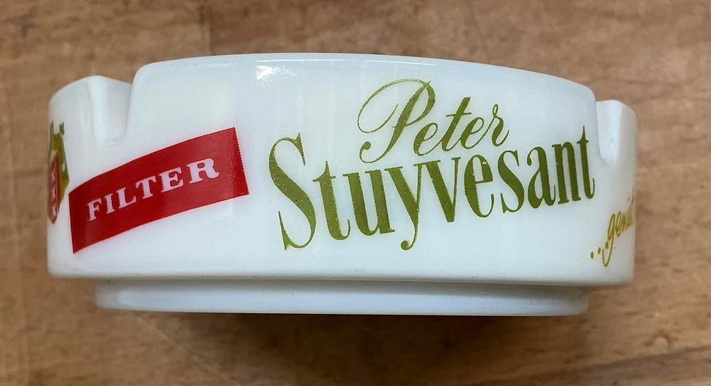 Oud asbakje peter stuyvesant sigaretten, Verzamelen, Ophalen of Verzenden, Gebruikt, Asbak