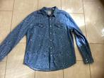 Orginele Levi’s jeans overhemd L, Ophalen of Verzenden, Zo goed als nieuw, Blauw, Halswijdte 41/42 (L)