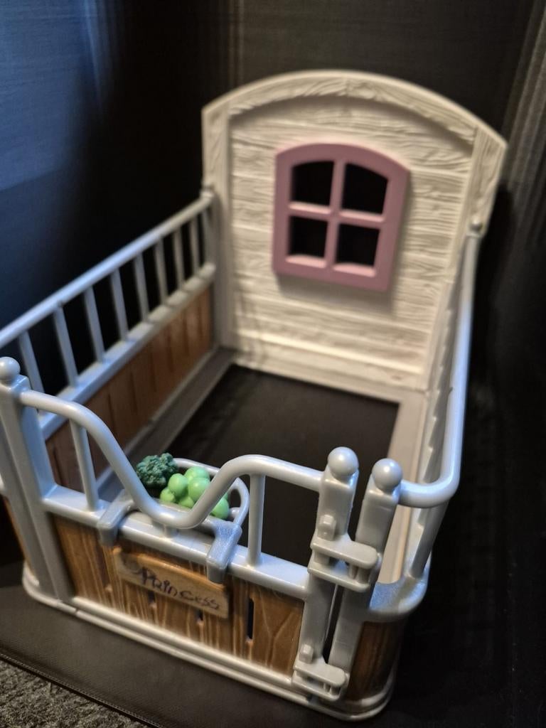 Schleich Horse Club paardenstal met dak, Ophalen of Verzenden, Gebruikt, Meisje