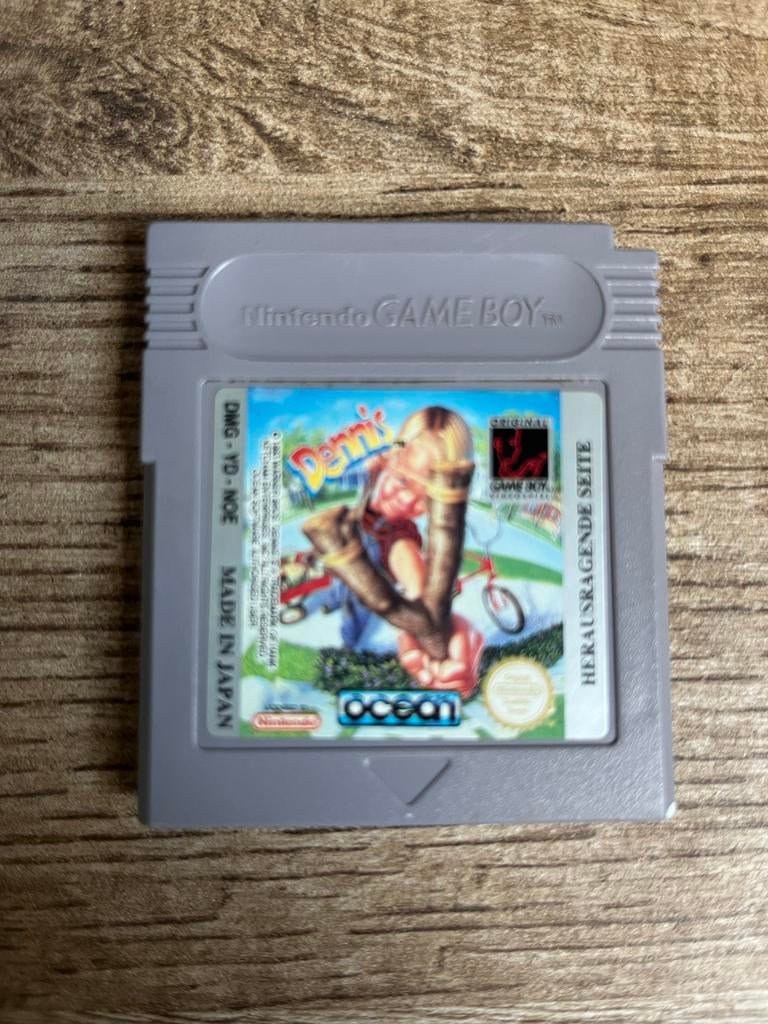 Dennis Game Boy spel, Ophalen, Gebruikt, Overige genres