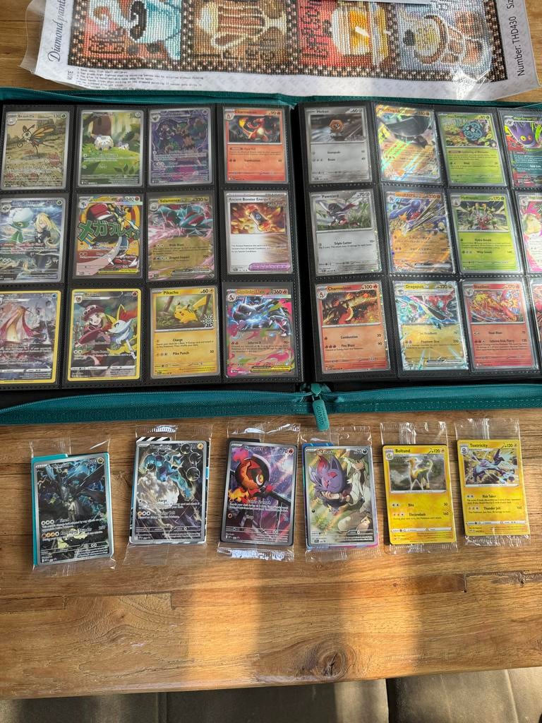 Pokémon kaarten: hitjes, sealed, Cosmos, AR, EX, enz., Ophalen of Verzenden, Zo goed als nieuw, Meerdere kaarten, Foil