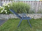 4x verstelbare tuinstoelen, Ophalen, Gebruikt, Metaal, Verstelbaar