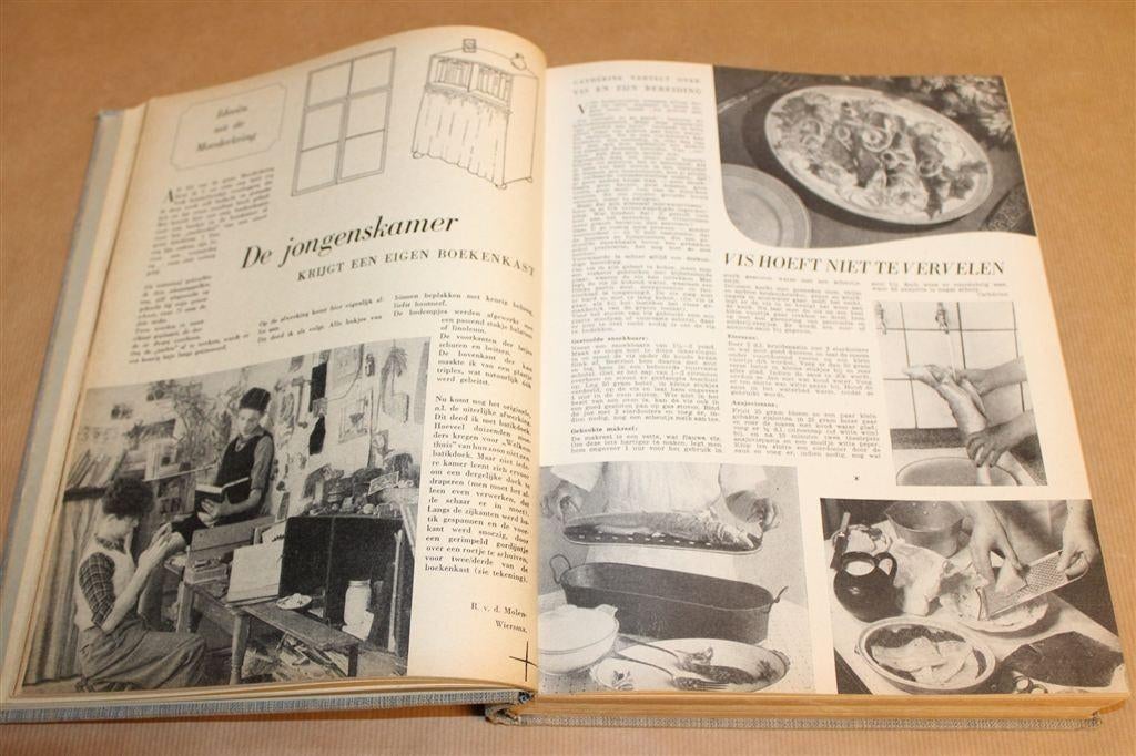 Moeder 1951 — Groot Formaat Vintage Jaarboek, Boeken, Ophalen of Verzenden, Gelezen, Zwangerschap en Bevalling