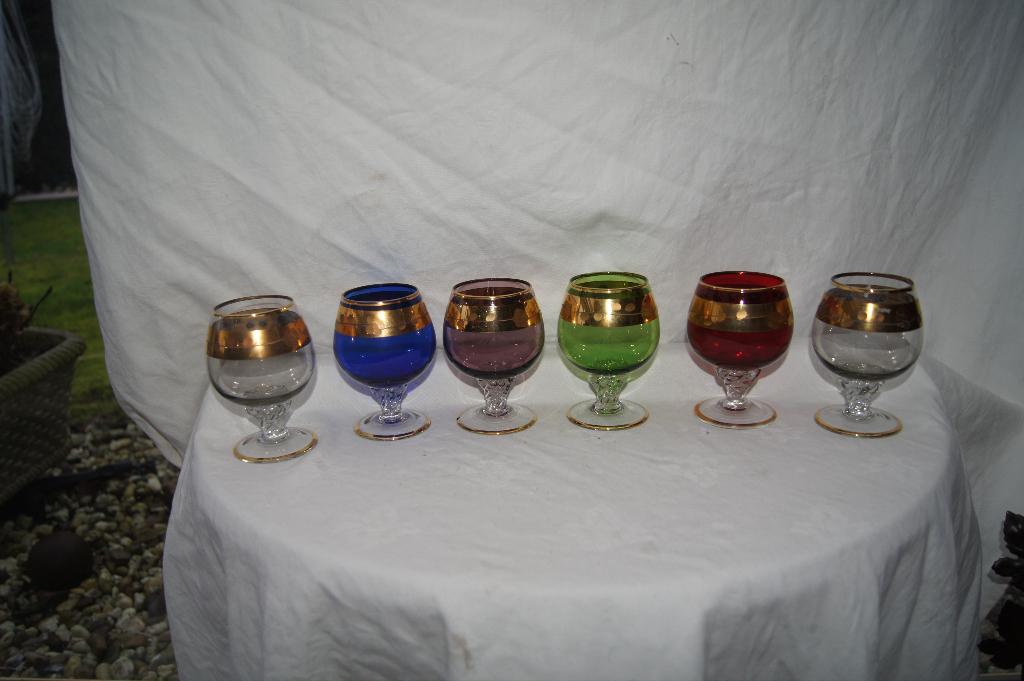 Roeners en glazen, Verzamelen, Glas en Borrelglaasjes, Gebruikt, Overige typen, Ophalen of Verzenden