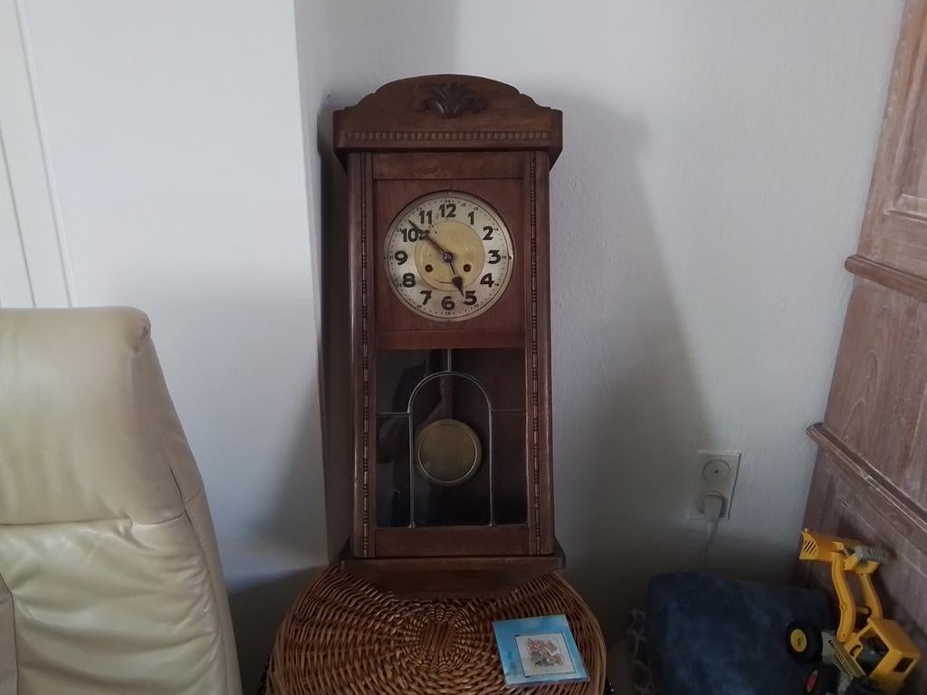 Te koop een mooie klok, Antiek en Kunst, Antiek | Klokken, Ophalen of Verzenden