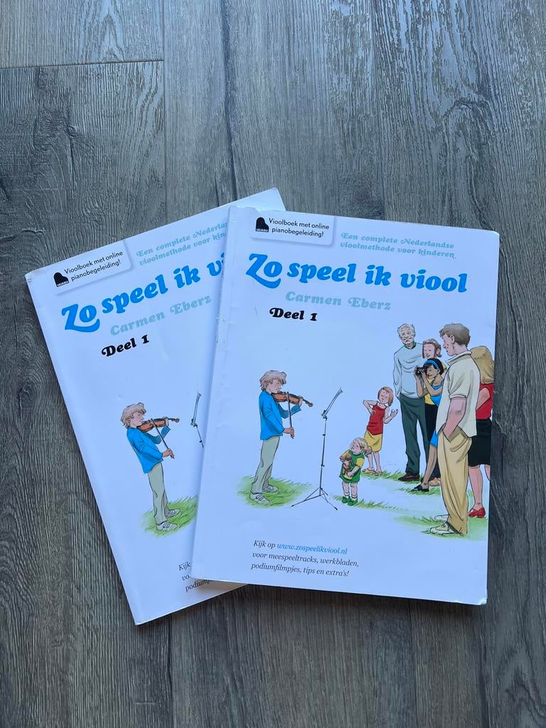 1x Zo speel ik viool - Deel 1 (Carmen Eberz), Ophalen of Verzenden, Beta, Zo goed als nieuw, Overige niveaus