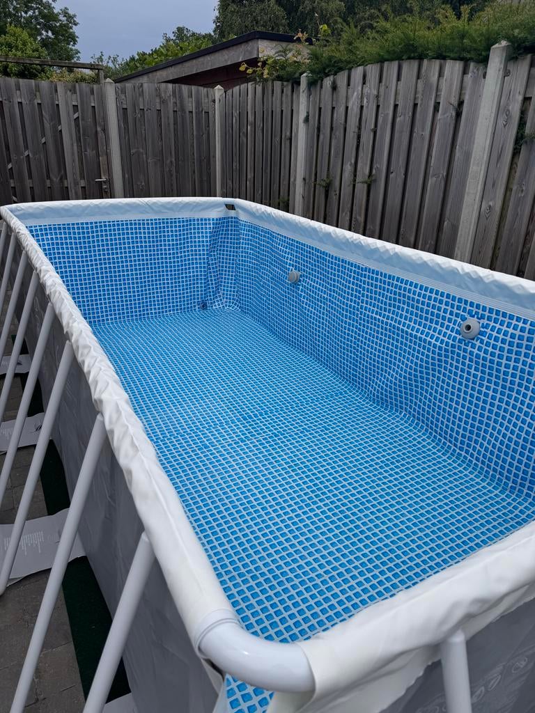 Intex zwembad compleet, Gebruikt, 200 tot 300 cm, 80 tot 120 cm, Ophalen of Verzenden