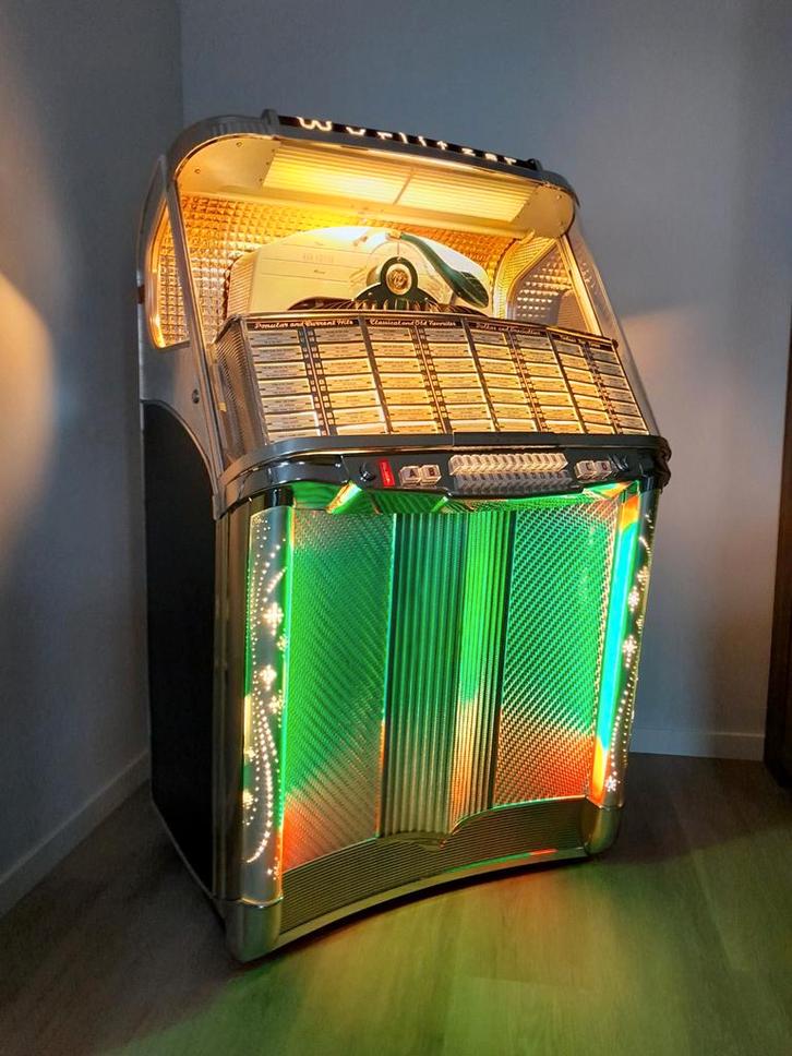 Prachtige Wurlitzer 1900 Jukebox, Verzamelen, Automaten | Jukeboxen, Zo goed als nieuw, Wurlitzer, 1950 tot 1960, Ophalen
