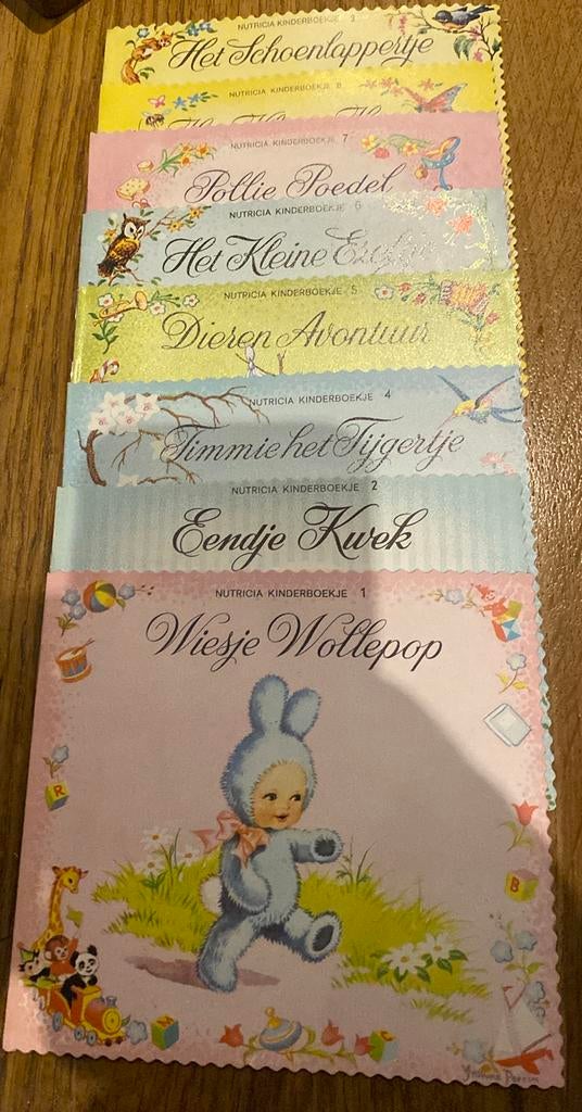 Vintage Nutricia kinderboekjes – bijna compleet, Boeken, Ophalen of Verzenden, Gelezen, Sprookjes
