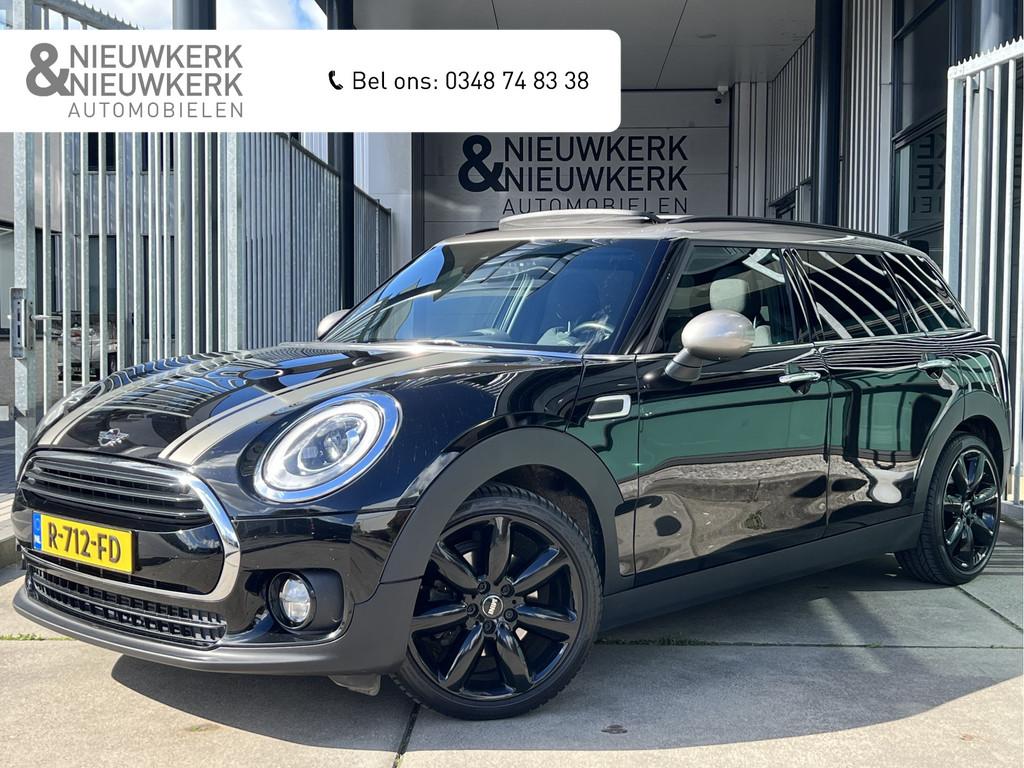 MINI Clubman 1.5 Cooper Chili | AUTOMAAT | SCHUIF/KANTELDAK, Gebruikt, Met garantie (alle), Leder en Stof, Zwart