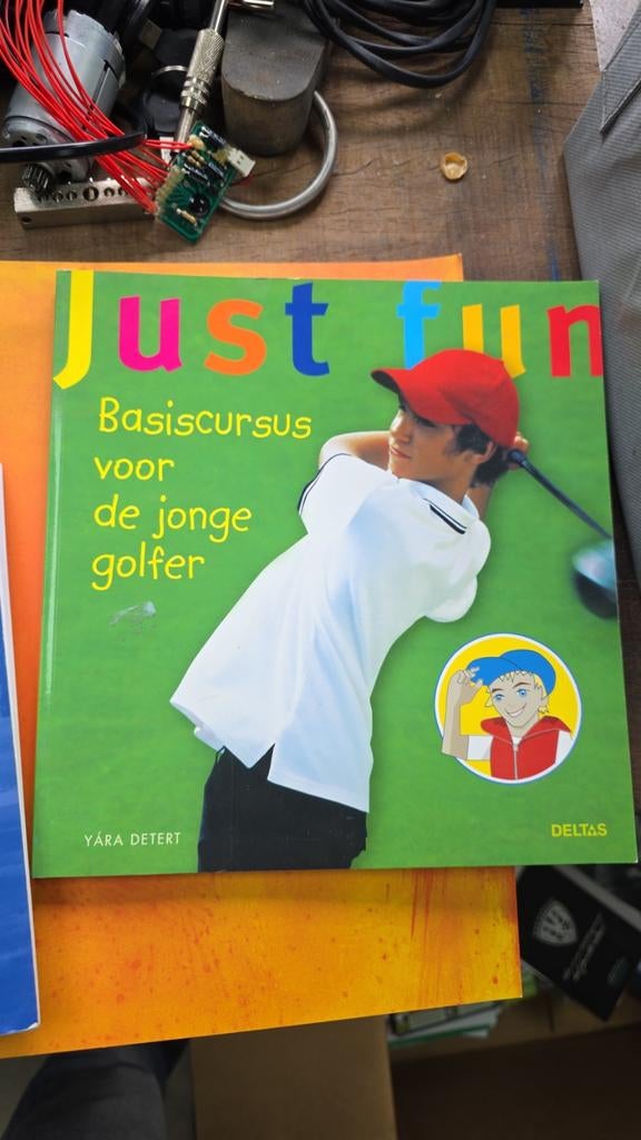 GVB Golfboeken: Just Fun & Regelexamen GVB & Handicap (NGF), Ophalen of Verzenden, Zo goed als nieuw, Overige typen
