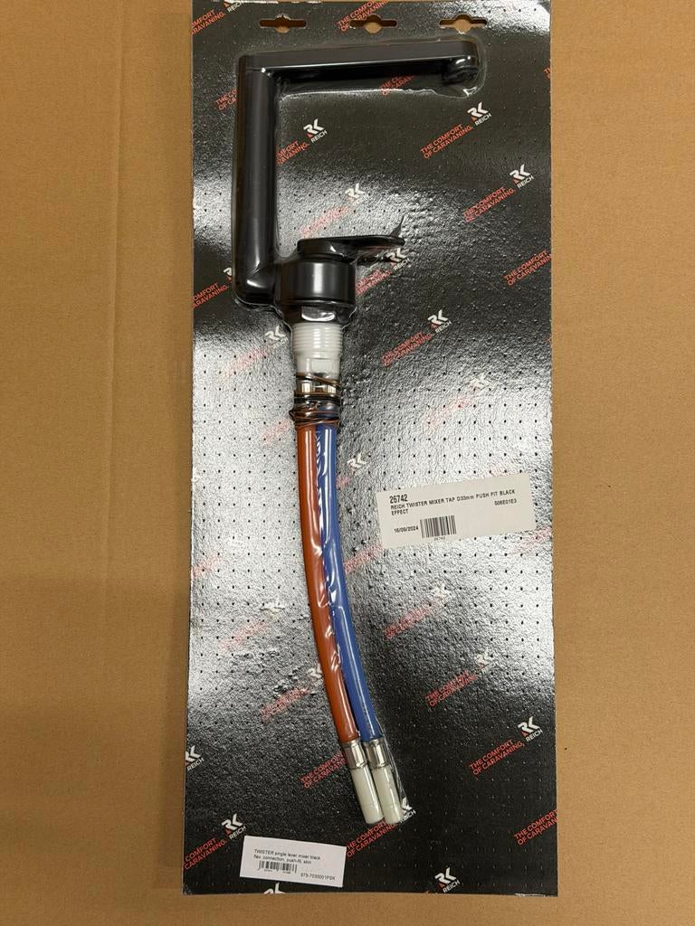 Reich Twister Mix Kraan Zwart 26742 - Caravan/Camper Kraan, Ophalen of Verzenden, Nieuw