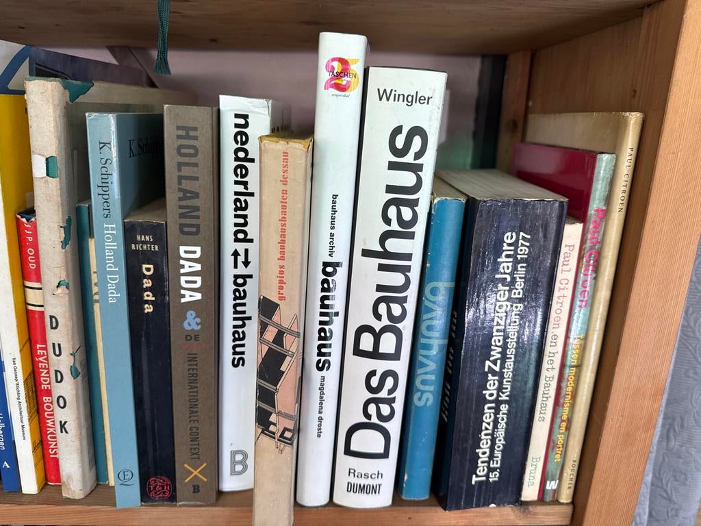 Boeken over Bauhaus, Dada en moderne architectuur, Ophalen of Verzenden, Gelezen, Overige onderwerpen