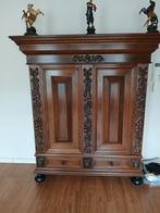 Rankenkast, eikenhout, Ophalen