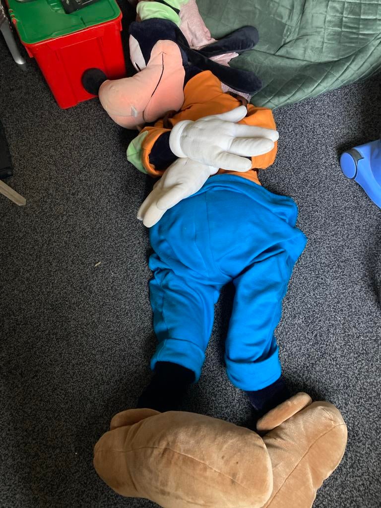 Grote Goofy knuffel - Disney, Kinderen en Baby's, Speelgoed | Knuffels en Pluche, Ophalen, Gebruikt, Hond