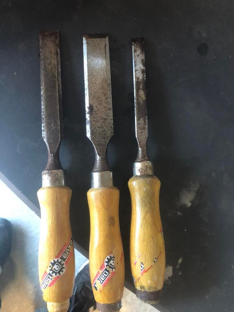 Houtbeitels, Ophalen of Verzenden, Zo goed als nieuw