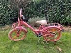 Loekie meisjes fiets 16 inch inclusief zijwieltjes, Ophalen, Zijwieltjes, Loekie, 16 tot 20 inch