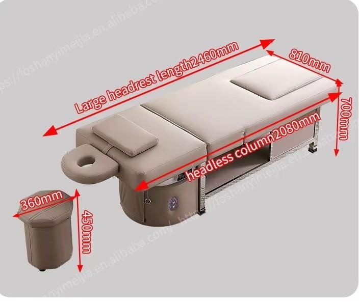 Headspa bed met voetbad, Ophalen of Verzenden