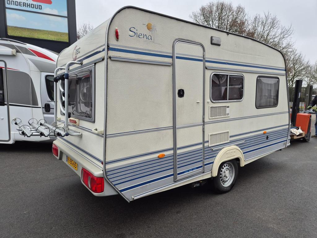 Tec TE390K + Stapelbed ( kind) of treinzit & mover 1100kg, Caravans en Kamperen, Caravans, Overige typen, T.E.C., Bedrijf, Treinzit