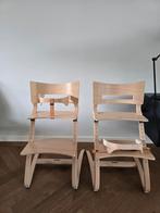 Kinderstoelen Leander beukenhout €175 per stoel, Ophalen, Twee, Overige kleuren, Zo goed als nieuw