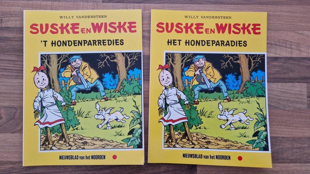 Suske en Wiske: 't Hondenparredies & Het Hondeparadies, Meerdere stripboeken, Ophalen of Verzenden, Zo goed als nieuw
