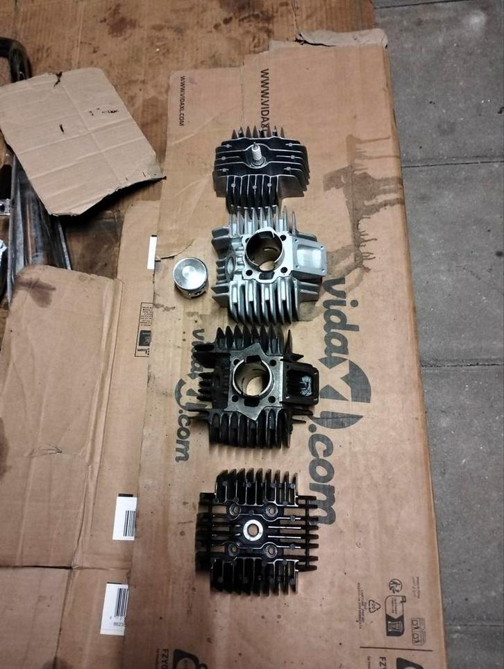 Tomos 65cc cilinder en cilinderkop, Fietsen en Brommers, Brommers | Tomos, Gebruikt, Overige modellen, Ophalen of Verzenden