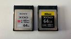 XQD 64GB, Ophalen of Verzenden, Zo goed als nieuw, Fotocamera, 64 GB