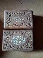 2 houten tabaks doosjes sigaren antiek, Ophalen