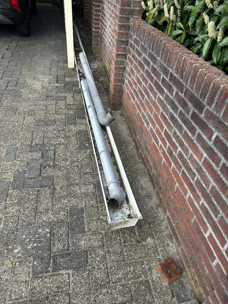 Dakgoot, Ophalen, Pvc, Minder dan 20 mm, 4 tot 6 meter