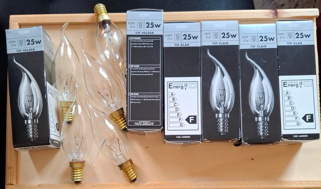 Gloeilampen E14 25W Tip Helder, Minder dan 30 watt, Gloeilamp, E14 (klein), Nieuw