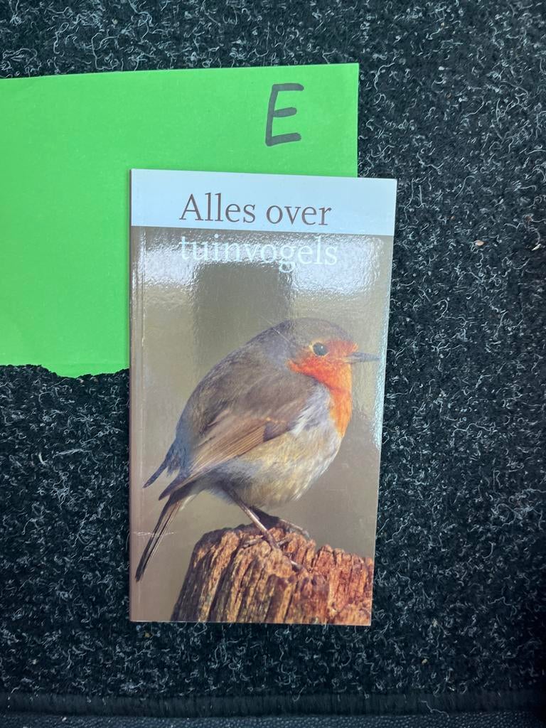 Alles over Tuinvogels - Handig Vogelboekje, Boeken, Ophalen of Verzenden, Zo goed als nieuw, Vogels