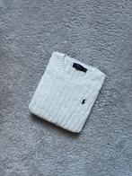 Authentieke Ralph Lauren kabeltrui - Maat S - Wit, Kleding | Dames, Truien en Vesten, Ophalen of Verzenden, Zo goed als nieuw