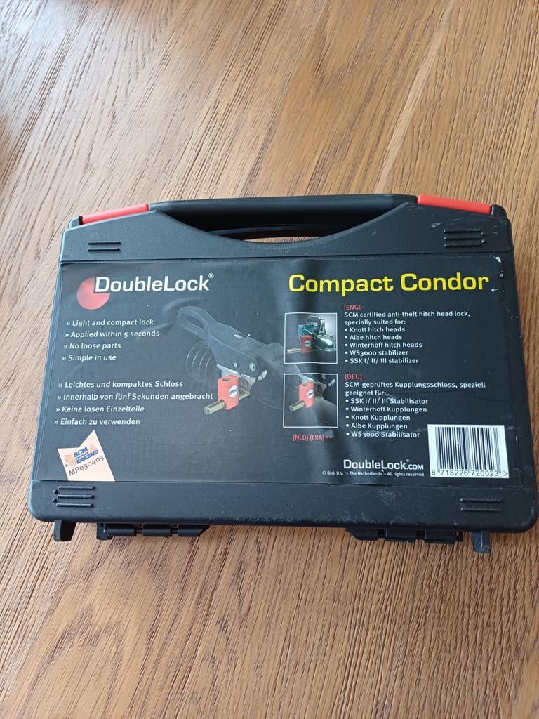 Slot voor caravan, aanhanger of vouwwagen, Ophalen of Verzenden, Gebruikt