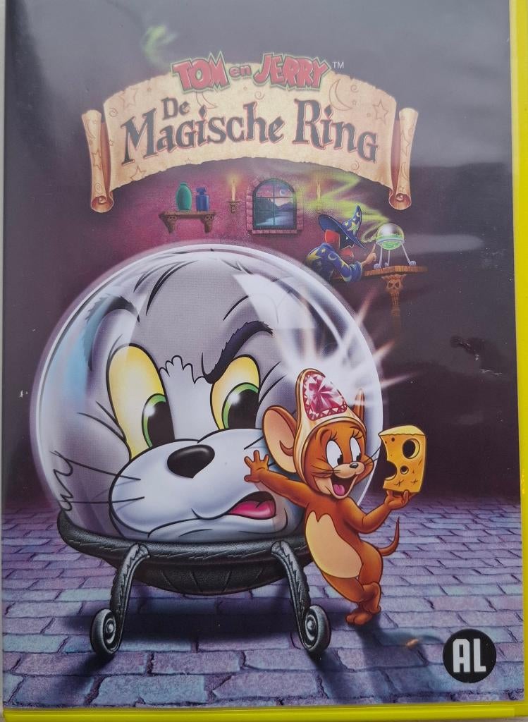 Tom en Jerry De magische prins KRASVRIJE DVD, Alle leeftijden, Ophalen of Verzenden, Zo goed als nieuw