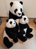 IKEA panda familie knuffels djungelskog, Ophalen of Verzenden