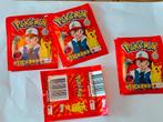 Pokemon Merlin Nintendo stickers packs vintage sticker topps, Ophalen of Verzenden, Zo goed als nieuw, Overige typen