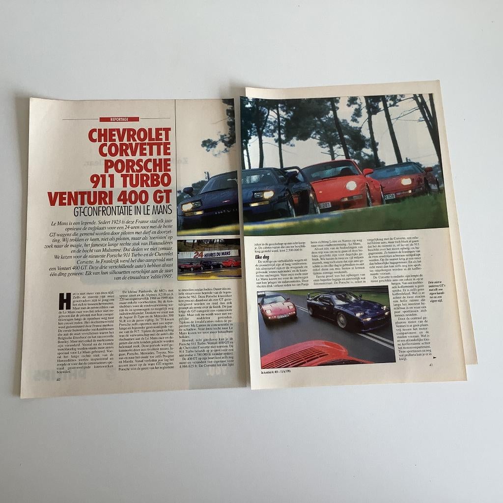Artikel GT auto's, Boeken, Auto's | Folders en Tijdschriften, Ophalen of Verzenden, Zo goed als nieuw, Porsche