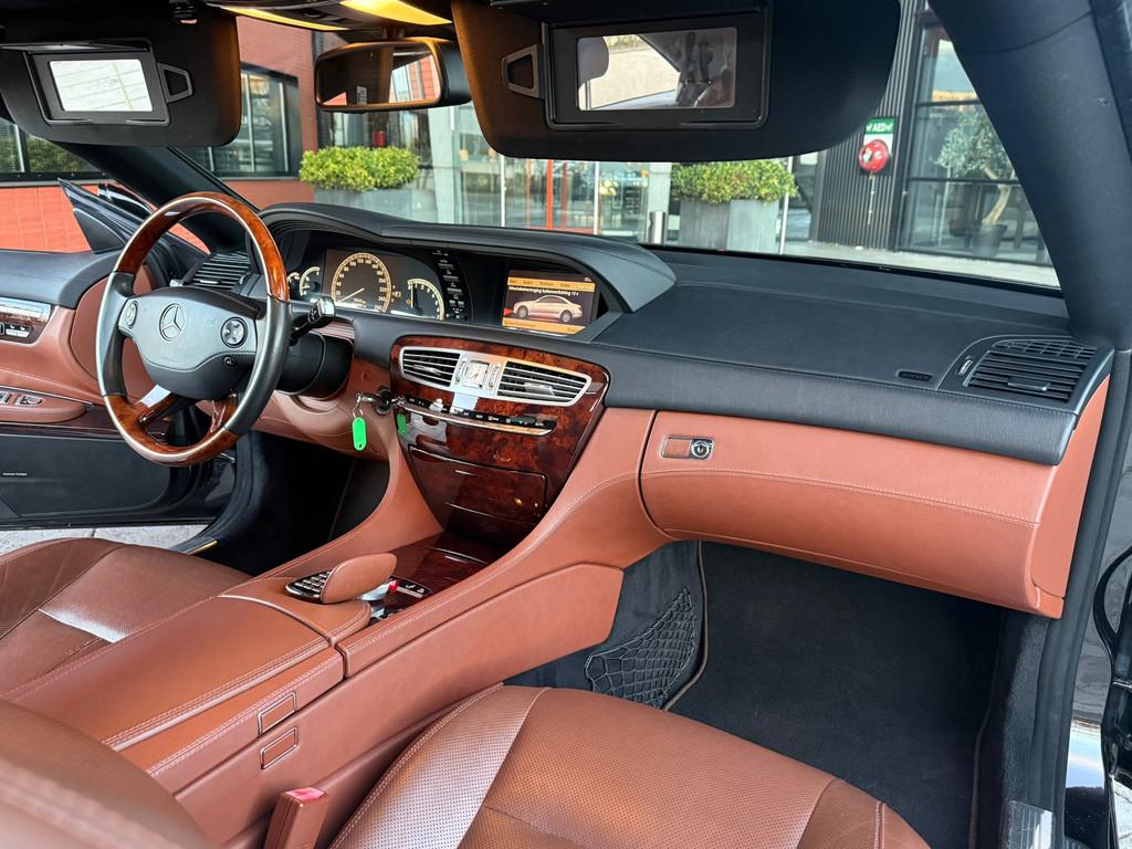 Mercedes-Benz CL-klasse 550 V8 388PK+ Aut 19''AMG.H&K.Pano !, Auto's, Mercedes-Benz, Gebruikt, CL, 4 stoelen, Bedrijf