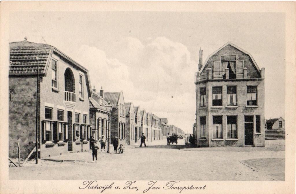 Katwijk aan Zee, Jan Tooropstraat. 4013, Verzamelen, Ansichtkaarten | Nederland, Verzenden, Voor 1920, Ongelopen, Zuid-Holland