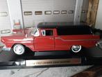Ford 1957 Ranchero Modelauto 1:18, Ophalen of Verzenden, Zo goed als nieuw, Auto, Overige merken