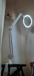 Loep- leeslamp, wit, Ophalen of Verzenden, Loeplamp