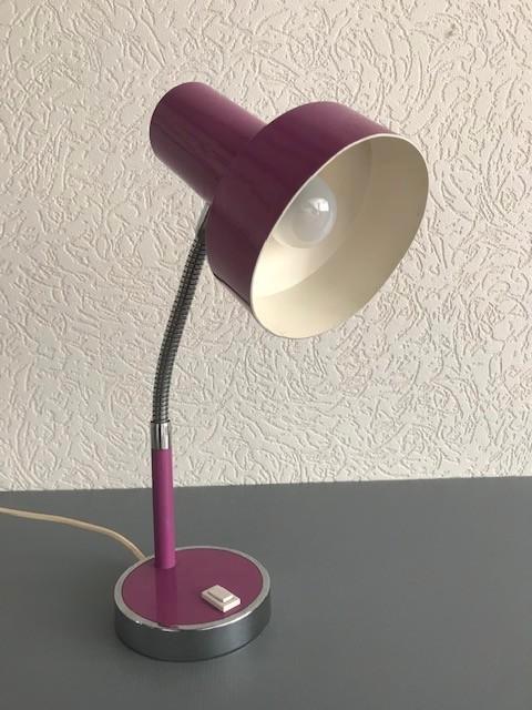 Retro Bureau/Tafellamp jaren '60/'70, Huis en Inrichting, Lampen | Tafellampen, Gebruikt, Minder dan 50 cm, Ophalen of Verzenden