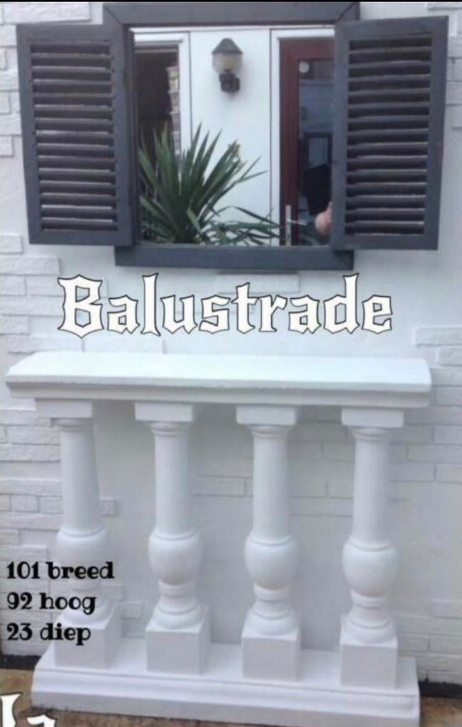 balustrade / tuinhek, Ophalen, Zo goed als nieuw