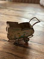 Vintage Blikken Kinderwagen - Decoratief Speelgoed, Ophalen of Verzenden