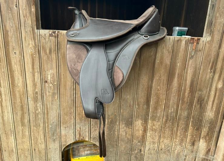 Boomloos zadel, Dieren en Toebehoren, Paarden en Pony's | Zadels, Ophalen of Verzenden, Gebruikt, Recreatie