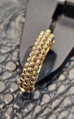 Prachtige 14karaat gouden ring, Nieuw, Ophalen of Verzenden, Dame, Goud