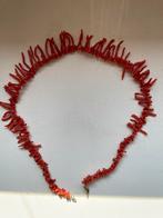 Bloedkoralen halsketting aangeboden, Ophalen, Overige materialen, Ketting